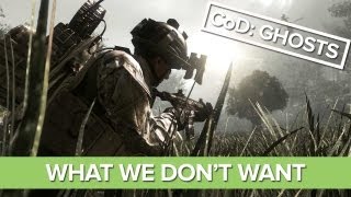 Call of Duty Ghosts  7 Things We Dont Want [upl. by Jeconiah284]