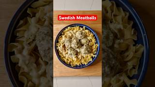 Easy Swedish Meatballs Recipe [upl. by Hoopes]