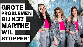 Marthe De Pillecyn overweegt stoppen met K3 door verzwakte been  Studio 100 niet blij [upl. by Ymar]