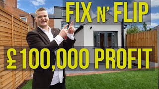 Flipping a house for £100000 profit  2 to 4 bed conversion in Birmingham [upl. by Malkin922]