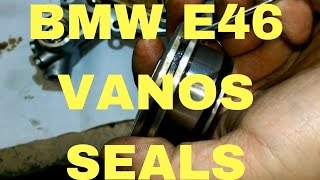 BMW e46 M54 M52TU DOUBLE VANOS SEALS REPLACEMENT [upl. by Sherie]