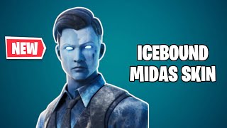 NEW ICEBOUND MIDAS SKIN GAMEPLAY  FORTNITE BLACK ICE LEGENDS BUNDLE  BLACK ICE SET [upl. by Maillij505]