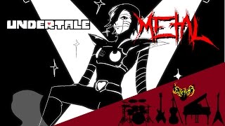 Undertale  Death by Glamour Mettaton EX 【Intense Symphonic Metal Cover】 [upl. by Collyer]