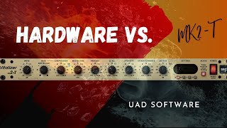 SPL Vitalizer mk2T HARDWARE vs UAD SOFTWARE [upl. by Itch741]