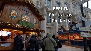 BERLIN Christmas Markets [upl. by Notsew]