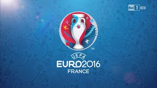 Rai HD  Raccolta bumper Uefa Euro 2016 [upl. by Botti122]