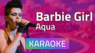 Aqua  Barbie Girl Karaoke version [upl. by Ebaj]