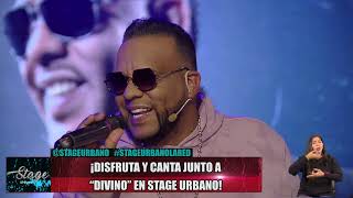 Divino canta quotPobre Corazónquot en Stage Urbano [upl. by Cadell]