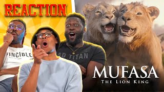 Mufasa The Lion King Official Trailer Reaction [upl. by Leinahtan197]