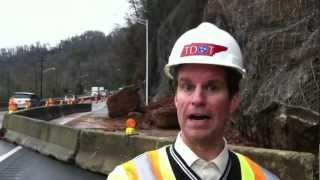 Update on Alcoa Highway rockslide [upl. by Antonio488]