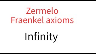 Zermelo Fraenkel Infinity [upl. by Perrie]