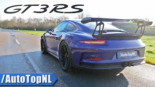 Porsche 991 GT3 RS  8500RPM INSANE SOUND  EXHAUST amp ONBOARD by AutoTopNL [upl. by Aubine]