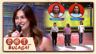 EAT BULAGA  Michelle Gumabao sa quotBawal Judgemental ka baquot [upl. by Nomar]