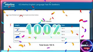 Marlins Test For Seafarer Score 100 [upl. by Ormond]