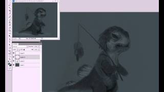 Digital Painting Tutorial Free from Schoolismcom Part 2 of 9 [upl. by Candide]