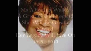 In Memory of Ms Albertina Walker  Its So Beautiful [upl. by Murray]