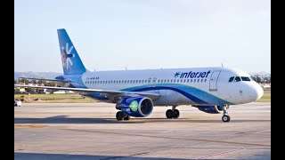 TRIPREPORT  INTERJET  A320  Mexico City Tijuana MEXTIJ  XACRM [upl. by Cedell]