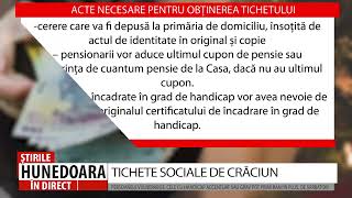 TICHETE SOCIALE DE CRĂCIUN [upl. by Sherwynd]