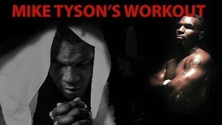 MIKE TYSON TRAINING ROUTINE Cus Damato 1986 Workout [upl. by Aiclid]