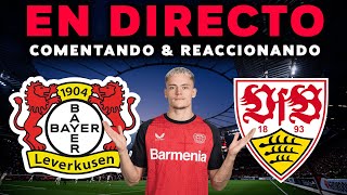 🔴 BAYER LEVERKUSEN VS STUTTGART 2024  COMENTANDO EN DIRECTO  BUNDESLIGA JORNADA 9 [upl. by Naamann591]