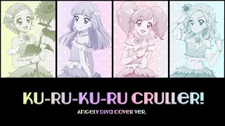 KURUKURU Cruller Angely Diva Cover ver  ColorCoded English  日本語  Romaji Lyrics [upl. by Meehyr549]