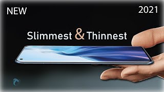 TOP 6 Slimmest and Thinnest Smartphones 2021  Slimmest Smartphones 2021 [upl. by Rheingold]