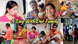 A Day with Our Family  Casual Household Chores  Couple Fun Vlogs  Keerthi Sowmi Vlogs [upl. by Bible]