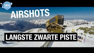 LANGSTE ZWARTE PISTE VANUIT DE LUCHT [upl. by Mahon]