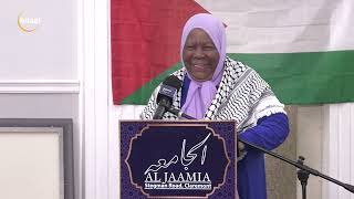 Live Broadcast from Stegman Road Masjid with special guest Minister Naledi Pandor [upl. by Nanine]