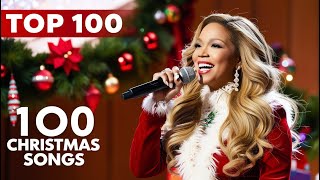 100 CHRISTMAS SONGS That Will Get You in the Holiday Spirit [upl. by Etteiluj]