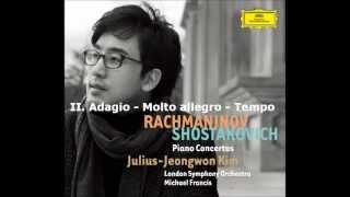 Rachmaninov Piano Concerto No5 2nd mov Julius Kim Pf [upl. by Eusassilem]