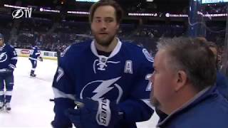 Victor Hedman Warmup Ritual [upl. by Ellah]