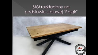 Stół rozkładany na podstawie stalowej quotPająkquot Pottker alu 77 frontslide synchron [upl. by Gile]