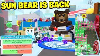 SUN BEAR UPDATE EVENT IS NOW HERE Bee Swarm Simulator [upl. by Akins]