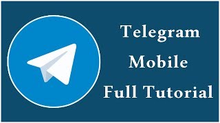 Telegram Mobile App Latest Version Full Tutorial [upl. by Audrit518]