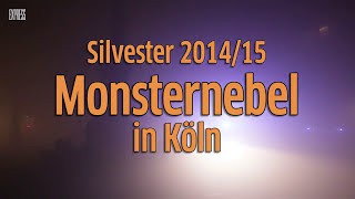 Köln Silvester 201415  Monsternebel Starker Nebel Unfälle Autobahnen gesperrt [upl. by Eirotal121]