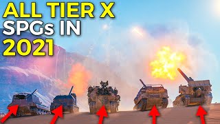 Which Tier 10 Arty is The Dirtiest in World of Tanks 2021 ⛔  The Best Artillery [upl. by Evetta]