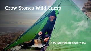 Peak District  Crow Stones Wild Camp [upl. by Enetsirhc59]