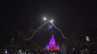 Wishes Fireworks Magic Kingdom Main Street Walt Disney World HD 1080p 60fps [upl. by Debora934]