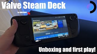 I Bought a Steam Deck and its AWESOME  Steam Deck 64GB unboxing and first impressions [upl. by Dolly525]