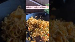 Delicious and tasty Maggie recipe 🍜maggi shorts shortsfeed streetfood trendingshorts ytshorts [upl. by Isewk108]