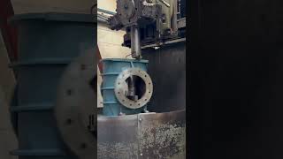 Vertical Borer  Machining Roots Blower Housing [upl. by Kelsy858]