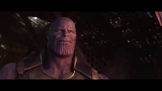 Avengers Infinity War Thanos Victory with Anakins Betrayal Music [upl. by Nesyaj]