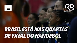 O handebol feminino está classificado para a próxima fase dos Jogos Olímpicos  RB em Paris [upl. by Yrrej]