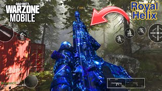 I get My favorite Camo in Warzone Mobile  Royal Helix 🔥 [upl. by Ansell]