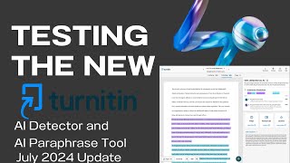 First Ever Review Turnitin’s Updated AI Detector amp AI Paraphrasing Tool in Action [upl. by Hutt393]