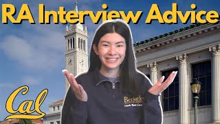 BERKELEY RESIDENT ASSISTANT RA INTERVIEW ADVICE format individual group waitlist tips [upl. by Akit]