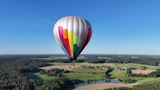 Ballonfahrt  bei NeustadtAisch [upl. by Dav100]