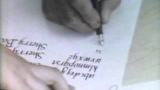 Lloyd Reynolds Italic Calligraphy amp Handwriting Episode 8 [upl. by Kern39]