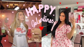 HAPPY GALENTINES DAY  waffles  chats  Sophia and Cinzia [upl. by Litha]